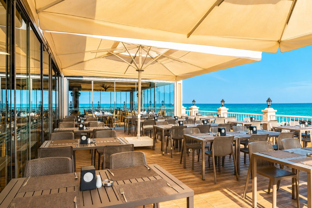 salamis bay sitting topview famagusta