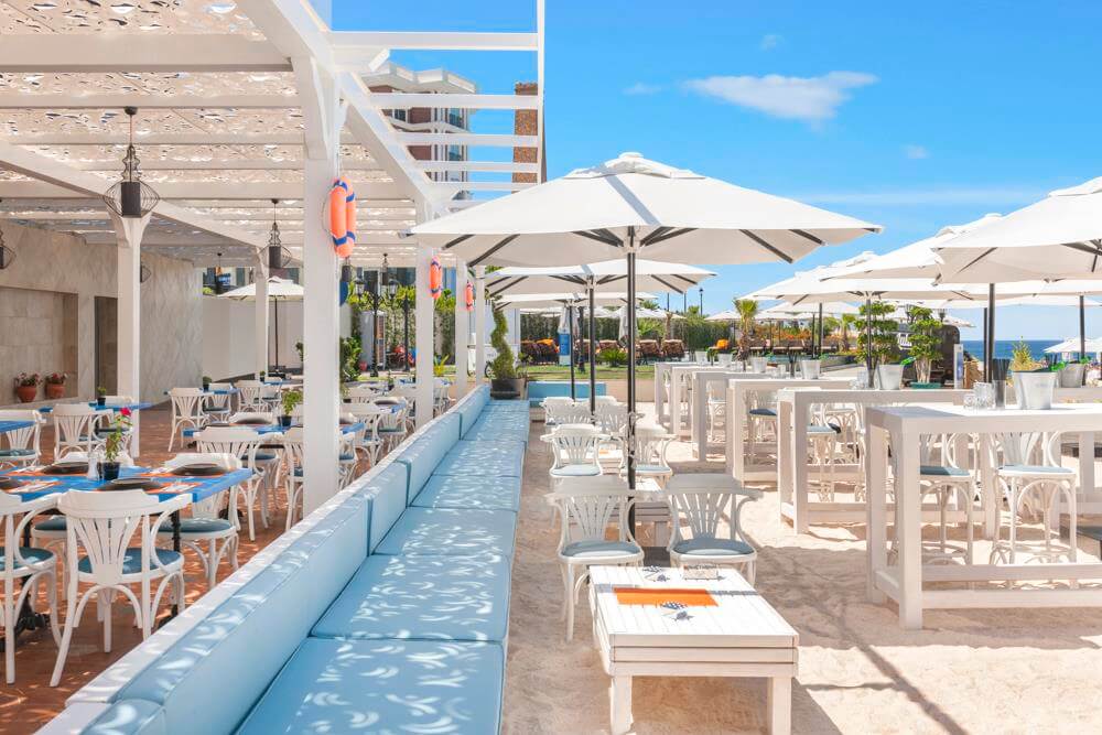 kaya palazzo hotel beach cafe