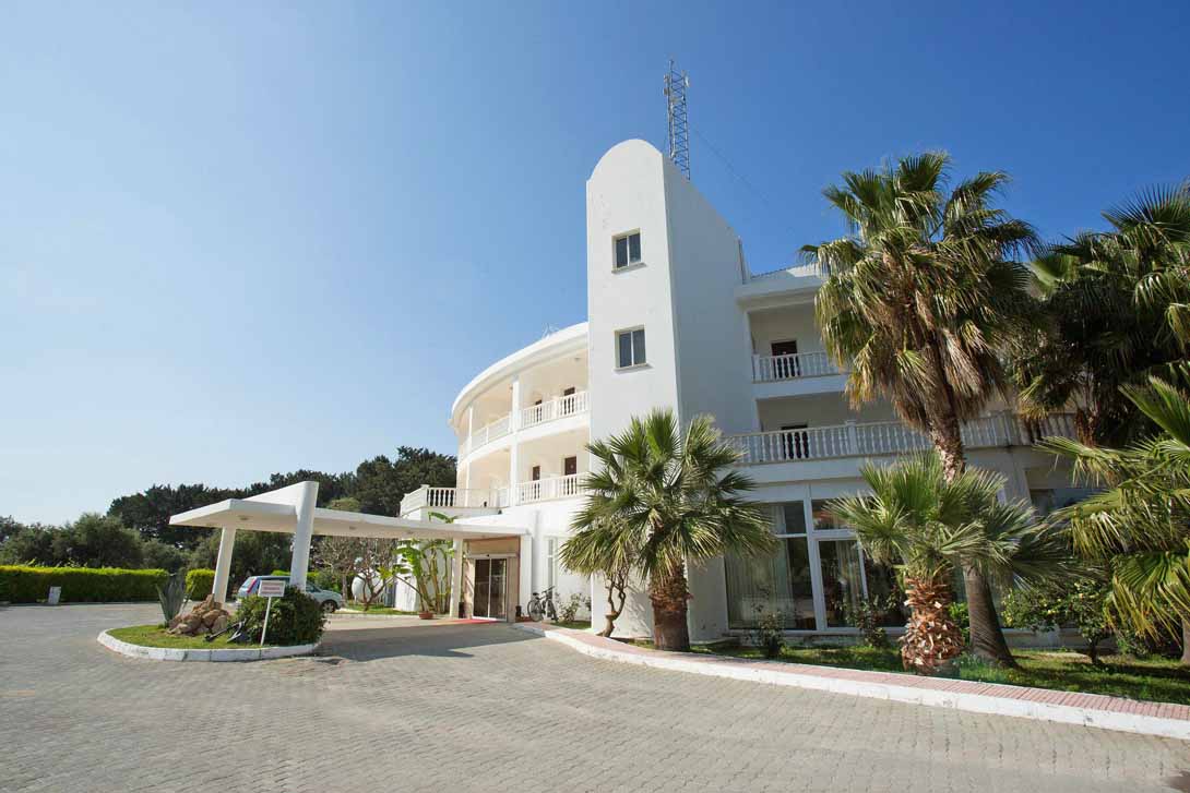 sempati hotel entrance kyrenia