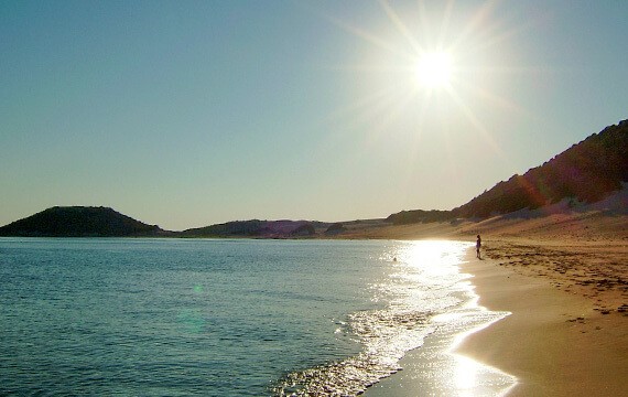sunset beach cyprus