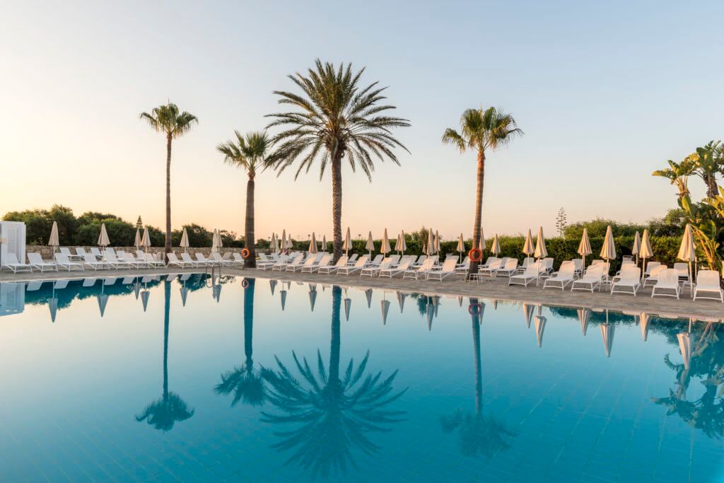 nissi beach hotel outdoor pool
