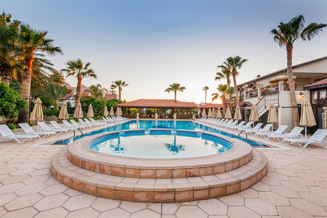 almond village outdoor pool kyrenia