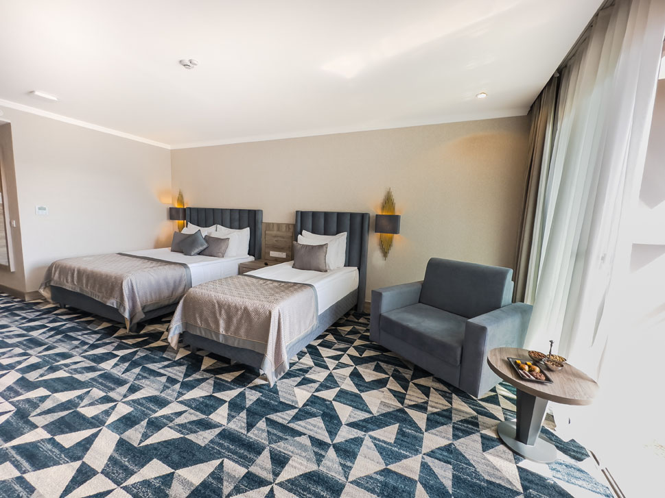 hotel bedroom arkin iskele north cyprus