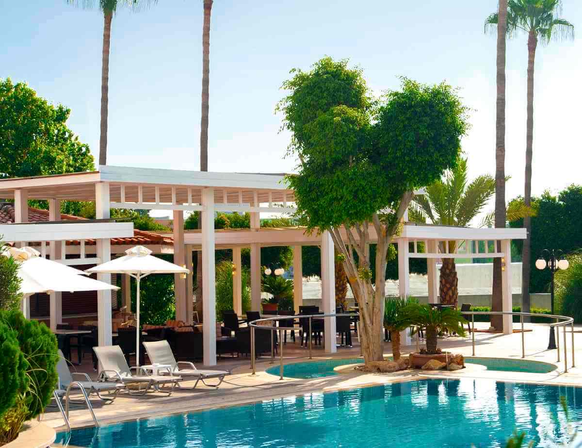 ajax hotel pool area