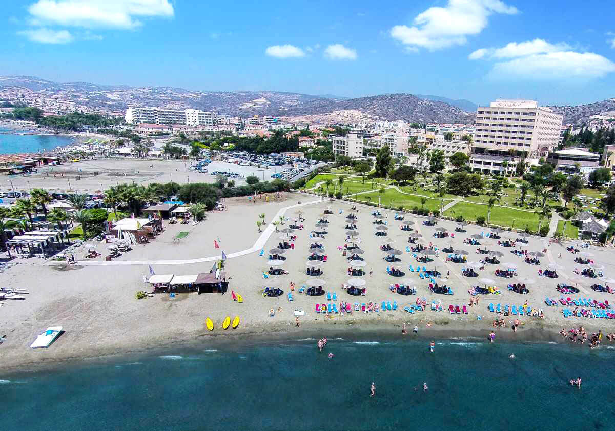 st.raphael hotel aerial view