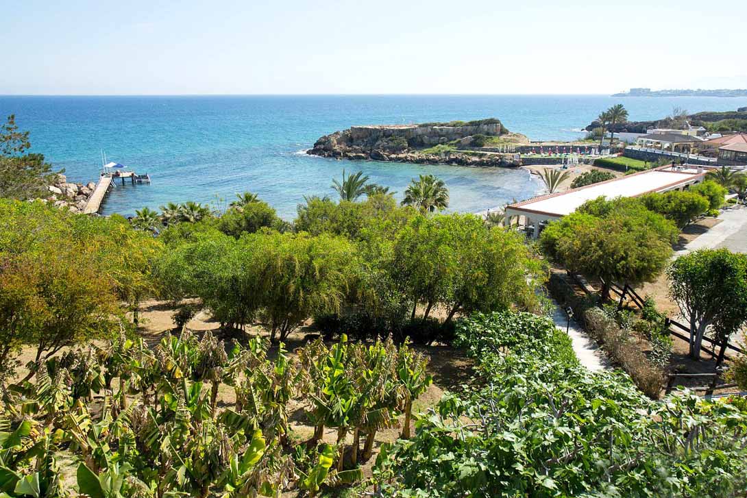Denizkizi beach area kyrenia