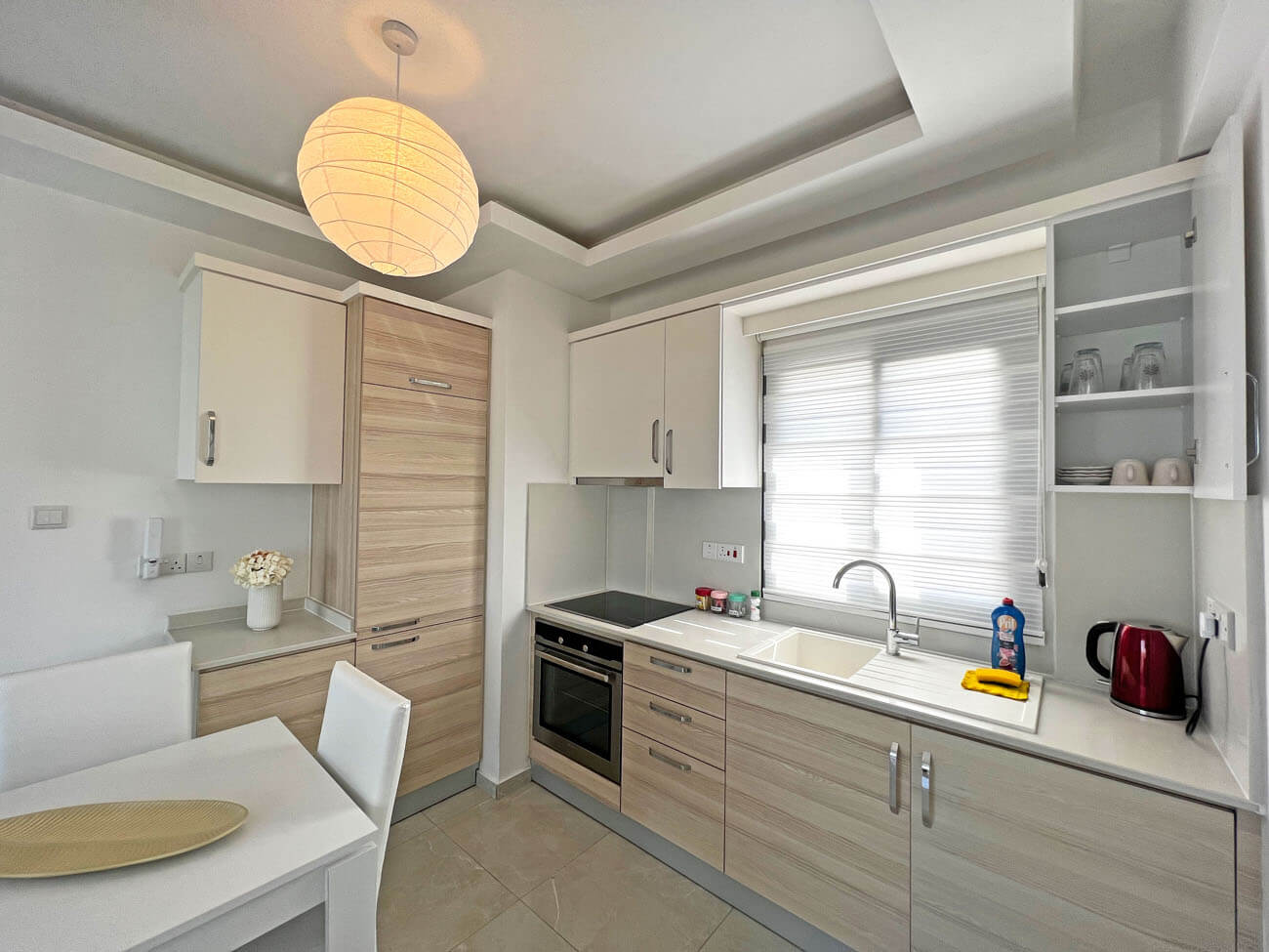 elite villa skyline kitchen kyrenia