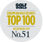 in Top 100 European Golf Resorts