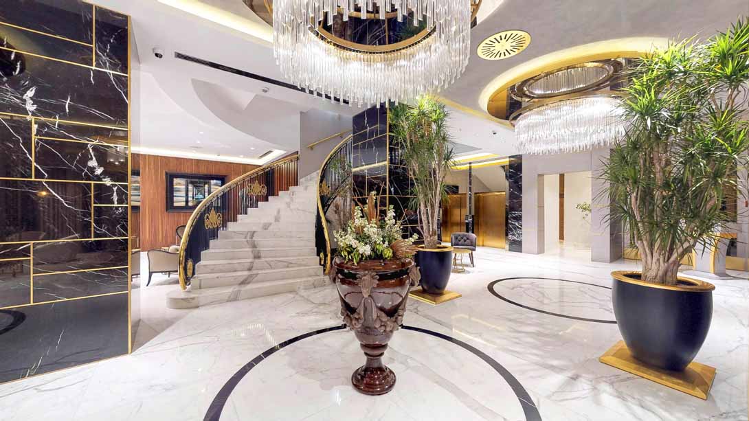 rocks hotel lobby area kyrenia