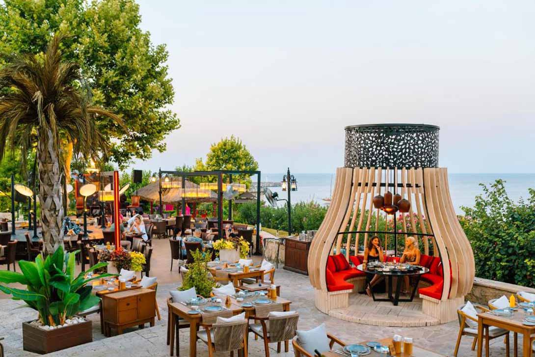 lords palace cabanas sitting kyrenia