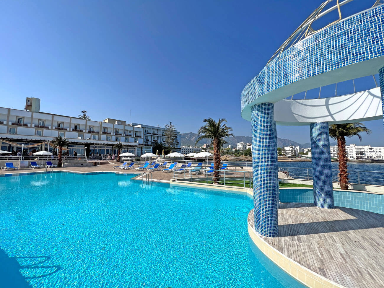 36 dome hotel outdoor pool kyrenia
