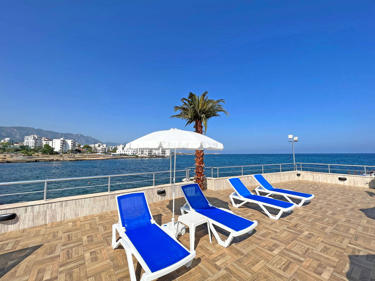 53 dome hotel sunbeds kyrenia