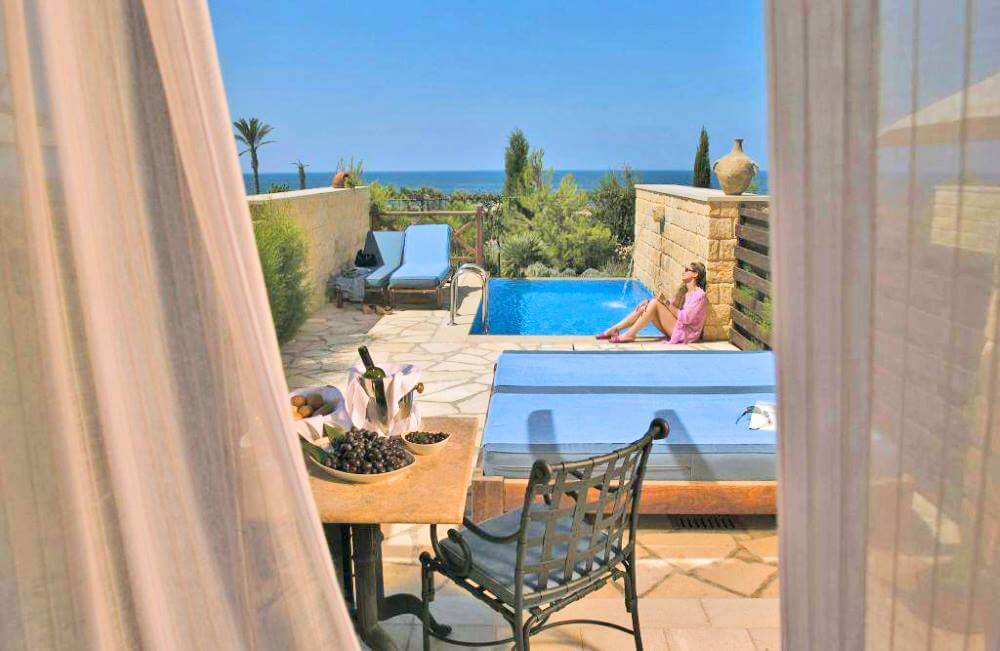 elysium hotel paphos private pool