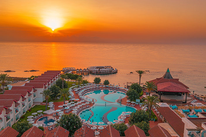 salamis bay pool view