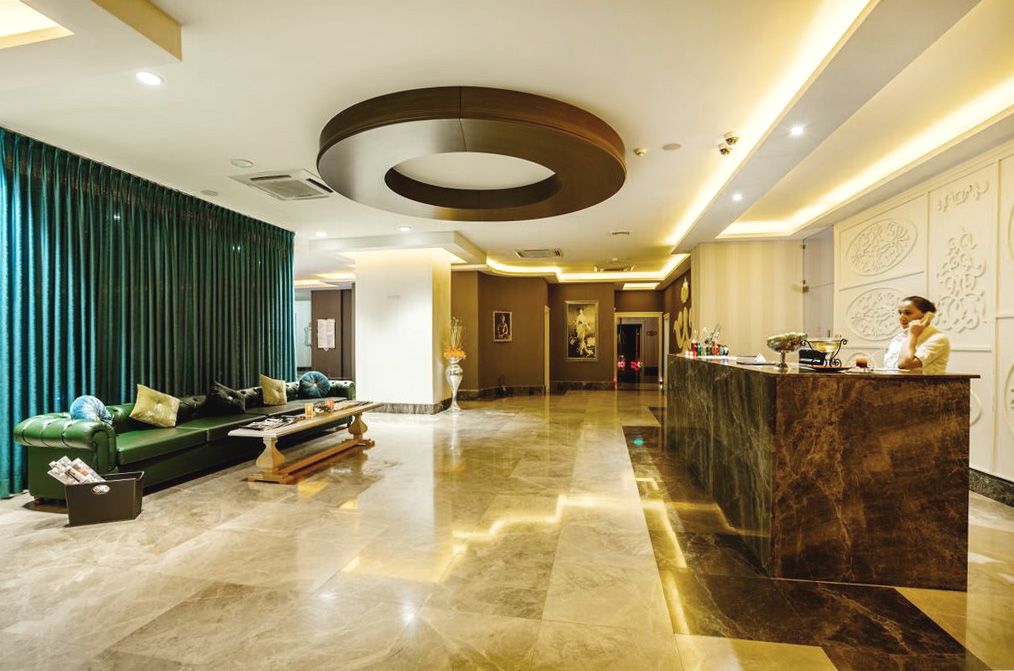grand pasha spa reception