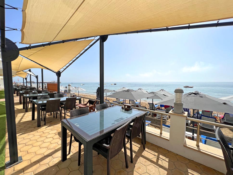 mimoza beach sitting famagusta