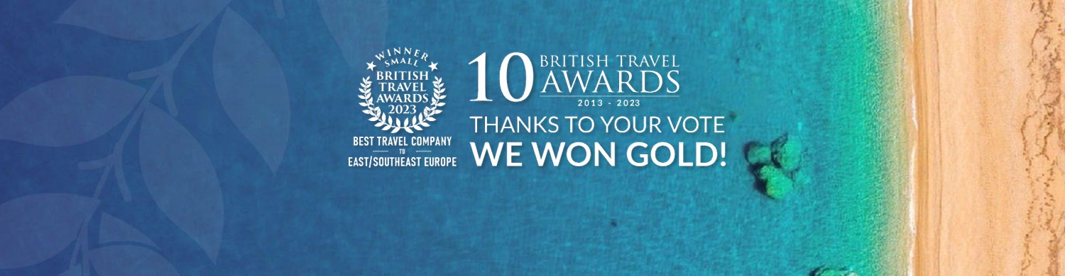 British Travel Awards 2023 - Cyprus Paradise Wins Gold Award