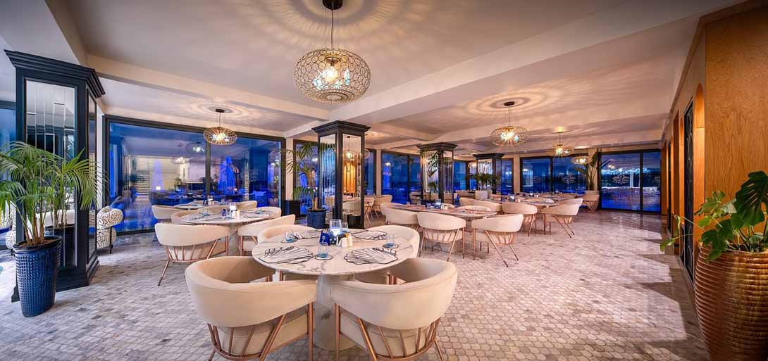 7 blue sea hotel Daining area karpaz