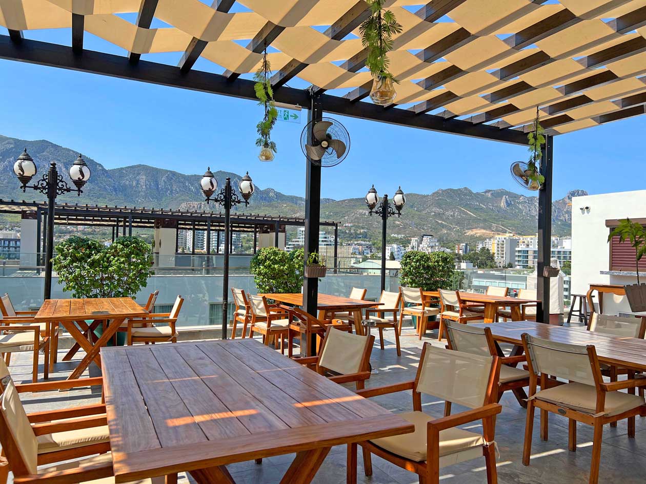 grand pasha rooftop restaurent kyrenia