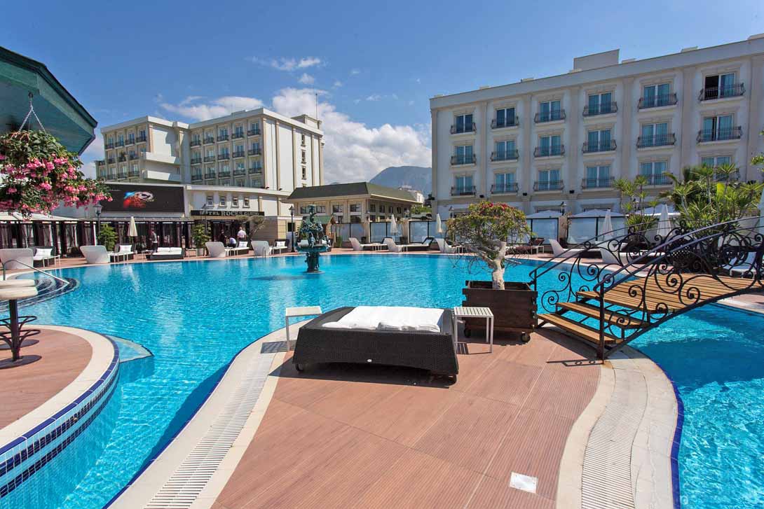 rocks hotel sitting kyrenia