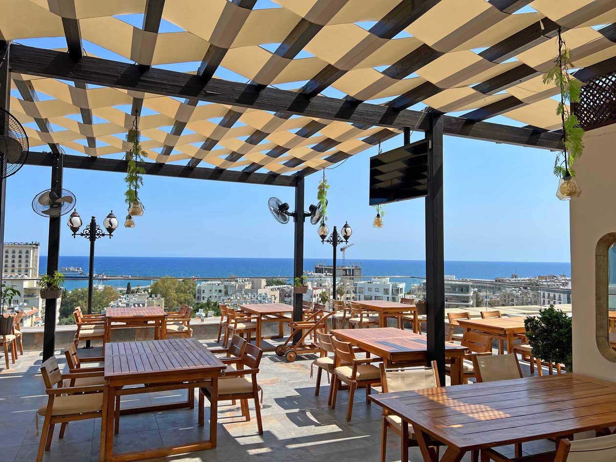 grand pasha rooftop restaurent kyrenia
