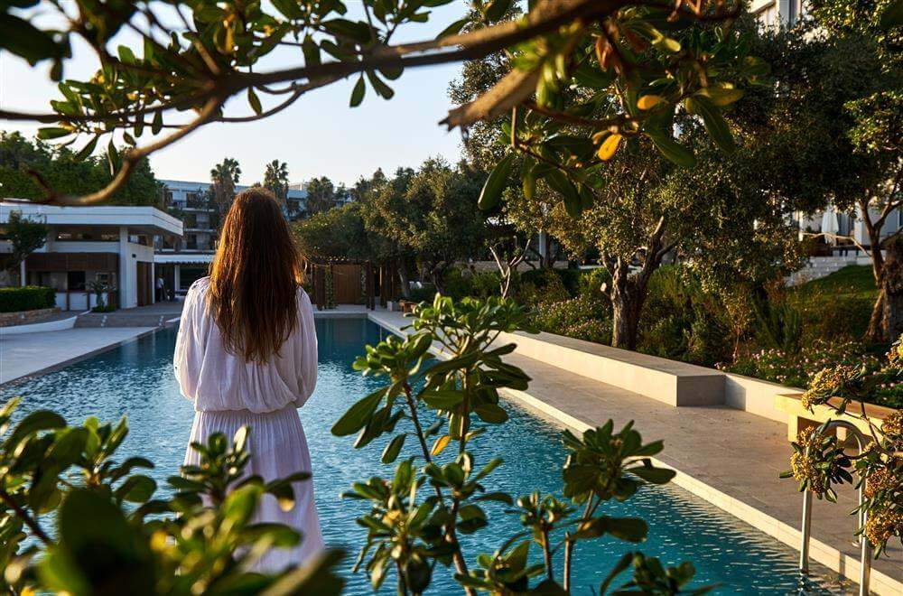 almyra hotel garden with pool