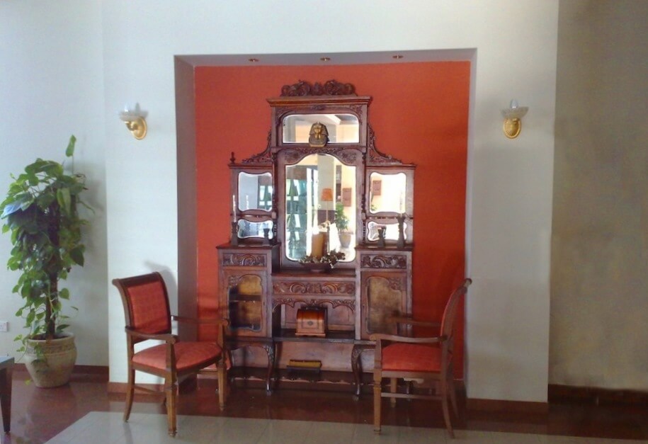 aktea beach hotel lobby area cyprus
