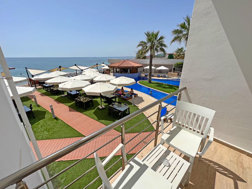 mimoza hotel terrace famagusta